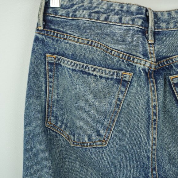 GRLFRND Karolina Ride It Tapered Leg High Rise Button Fly‎ Jeans Size 28 - Picture 11 of 12